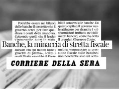 Corsera, stretta fiscale banche, Romani, 120mila firme per legge stop privilegi