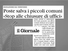 Studio First Cisl, Il Giornale, diminuisce l’offerta bancaria, poste resistono