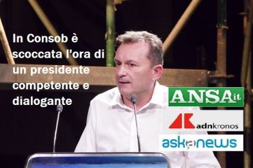 First Cisl, Romani, in Consob vada un presidente dialogante e di alto profilo