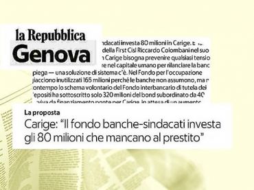 Carige, Colombani, salvare la banca con una soluzione di sistema si può