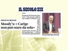 Il Secolo XIX, Colombani, la produttività dei lavoratori rilancia Carige