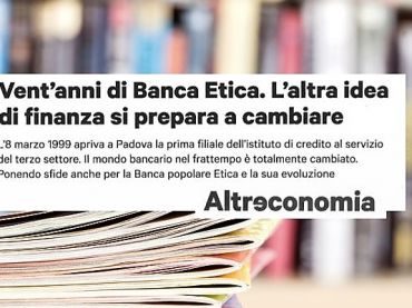 Banca Etica, First Cisl protagonista di un grande esempio di economia solidale