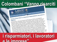 Milano Finanza, sentenza Tercas, risarcire risparmiatori, lavoratori e imprese