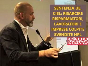 Corte Giustizia europea vs Antitrust Ue, First Cisl, impedito intervento Fitd