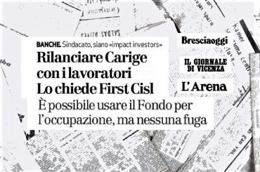 Colombani, le banche non fuggano e con i lavoratori rilancino Carige