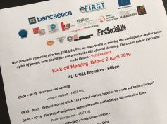 Disability manager, First Cisl e Eu-Osha ne discutono a Bilbao