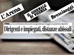 First Cisl, nelle banche grande il divario tra stipendi dipendenti e manager