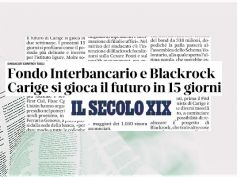 Crisi Carige, Il Secolo XIX, futuro banca in 15 giorni, dai sindacati no tagli