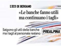 L’Eco di Bergamo e La Prealpina, dati First CIsl, banche in utile facendo tagli