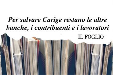 Il Foglio sul ritiro BlackRock, Colombani, per salvare Carige si utilizzi Foc