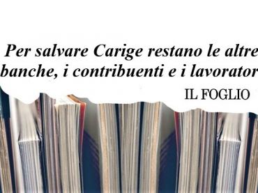 Il Foglio sul ritiro BlackRock, Colombani, per salvare Carige si utilizzi Foc