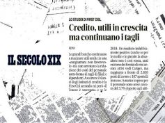 Il Secolo XIX, analisi First Cisl bilanci grandi banche, crescono utili e tagli