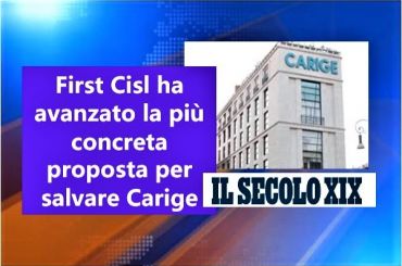 Il Secolo XIX, Colombani, abbiamo avanzato concreta proposta salvataggio Carige