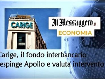 Il Messaggero, piano B per Carige, Colombani, verso direzione da noi auspicata
