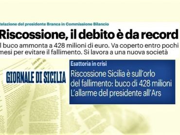 Crisi Riscossione Sicilia, First Cisl, va esclusa ogni ipotesi di chiusura