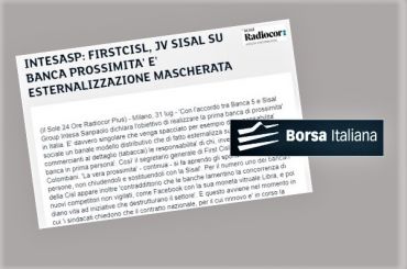 Banca 5 e Sisal, Colombani, banca di prossimità maschera esternalizzazione