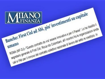 Rinnovo ccnl banche, Colombani, lavoro e competenze restano fondamentali