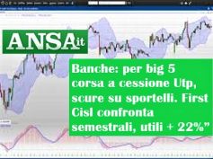 Ansa 1, First Cisl e semestrali banche, Colombani, cessione Utp scure sportelli