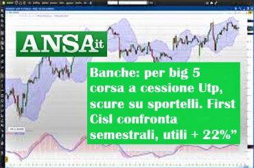 Ansa 1, First Cisl e semestrali banche, Colombani, cessione Utp scure sportelli