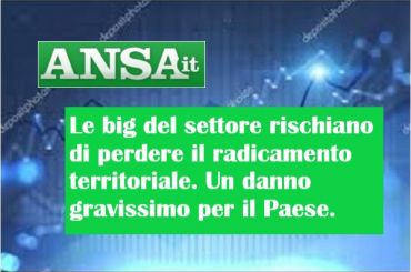 Ansa 2, First Cisl e semestrali big 5, Colombani, la loro rete è al collasso