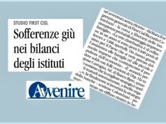 Avvenire, semestrali banche, Colombani, assurdo perdere soldi con cessioni Utp