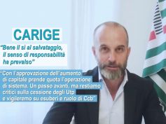 Carige, Colombani, bene il sì al salvataggio