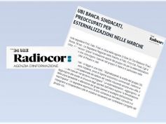 Esternalizzazioni Ubi Banca, sindacati, poca sensibilità per economia territori