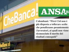 Ansa, CheBanca! taglia il premio, First Cisl, decisione del tutto inaccettabile