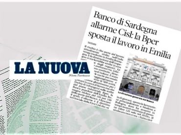 Banco di Sardegna, allarme First Cisl, altro lavoro bancario a rischio