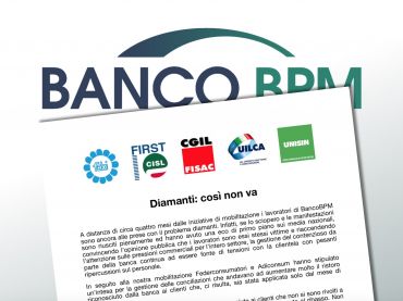 Banco Bpm, diamanti, così non va