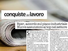 Conquiste del Lavoro, Bper, per First Cisl nuove assunzioni al top nel settore