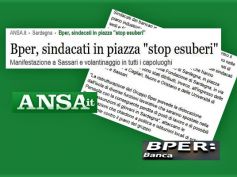 Ansa, in Sardegna il piano Bper porta i lavoratori in piazza