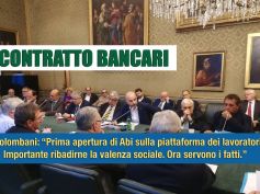 Rinnovo contratto, Colombani, apertura positiva, ora servono i fatti