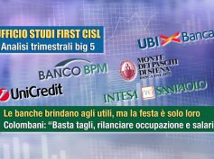 Le banche brindano agli utili, ma la festa è solo loro