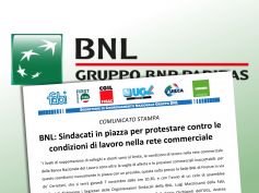 Bnl, 7 novembre sit in e assemblea a Firenze per le condizioni di lavoro