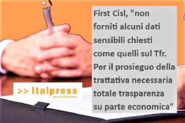 Italpress su Ccnl banche, Abi e sindacati si rivedono il 28 novembre