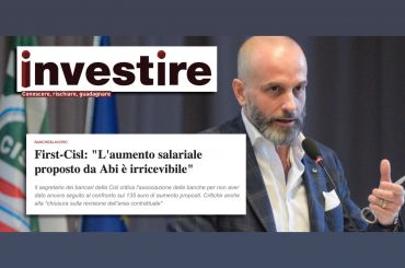 InvestireMag, Ccnl, Colombani, irricevibile l’aumento salariale proposto da Abi