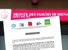 Mps, comunicato sindacale sulle recenti promozioni