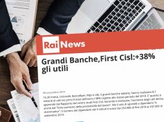 RaiNews24, rapporto First Cisl su utili banche certifica forte incremento utili