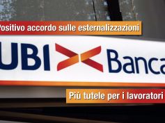 Ubi, First Cisl, positivo accordo su esternalizzazioni, più tutele a lavoratori