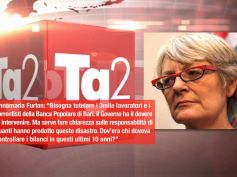 Furlan al Tg2 su Popolare Bari, tutelare i 3mila lavoratori e i correntisti