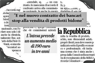 Colombani a Repubblica, con contratto rapporto virtuoso banche risparmiatori