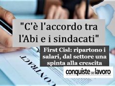 Conquiste del Lavoro, rilancia considerazioni Furlan e Colombani su Ccnl banche