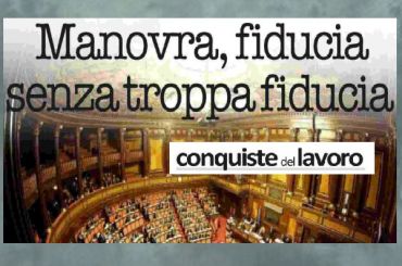 Conquiste del Lavoro, Colombani, tema Tobin tax va posto a livello europeo