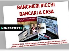 Piano UniCredit, Huffpost riprende studio First Cisl maggiori banche italiane