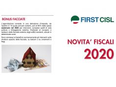 Novità sulle agevolazioni fiscali 2020
