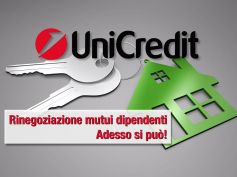 UniCredit, rinegoziazione mutui dipendenti, adesso si può