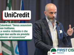 UniCredit, Colombani, senza assunzioni non trattiamo