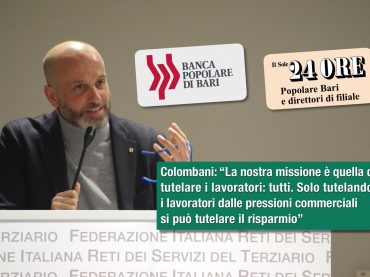 PopBari e direttori di filiale, First Cisl difende tutti i lavoratori
