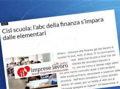 Cisl e First Cisl dei Laghi a scuola per educare gli studenti alla finanza